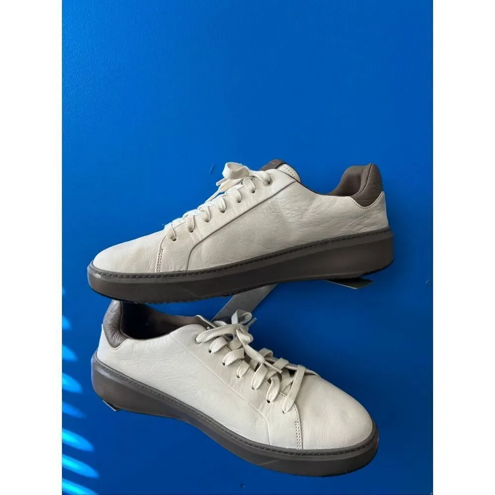 COLE HAAN Crosscourt Premier Men's Size US 13  M Silver Lining/Truffle new